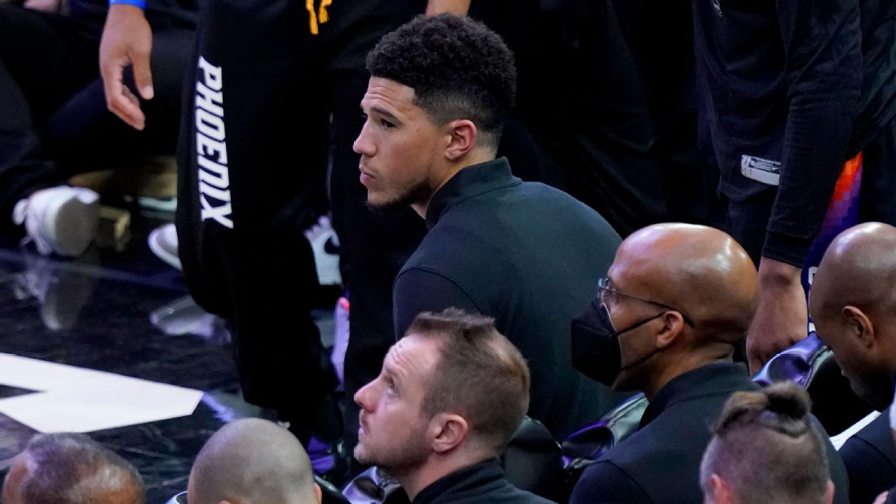 ESPN poll has Devin Booker in MVP discussion, Phoenix Suns championship  contenders for 2023-24