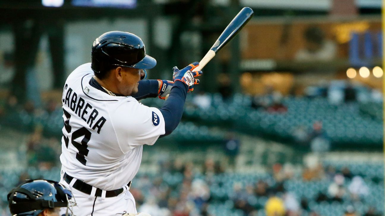 Miguel Cabrera joins an elite club with his 3,000th hit - ESPN