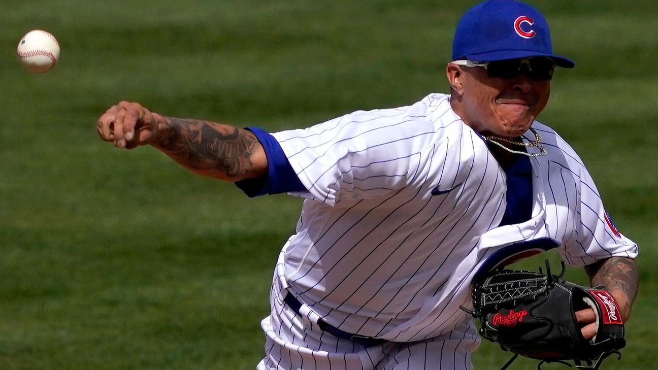 Atlanta Braves reacquire right-hander Jesse Chavez, 38, in swap of pitchers with Chicago Cubs