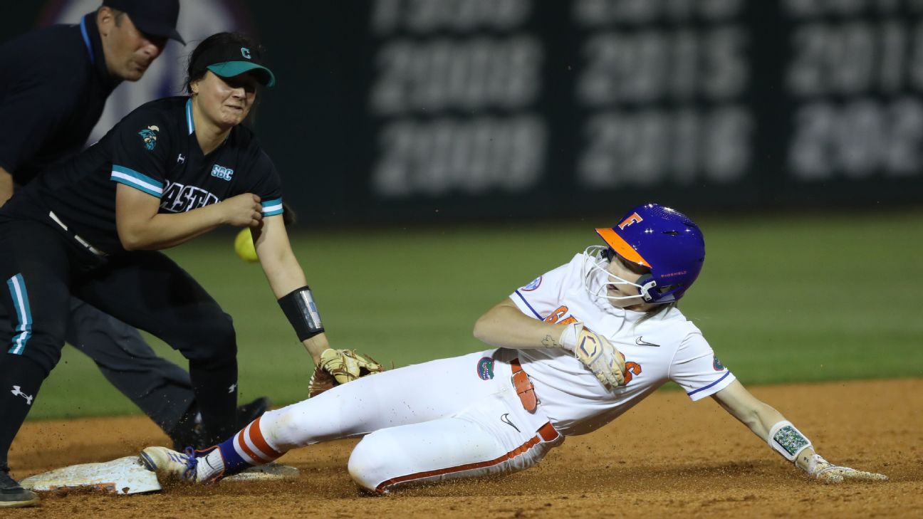 Gators continues blistering home run pace