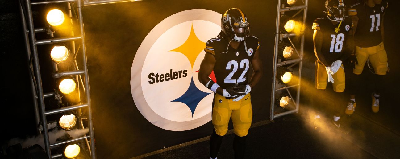 Steelers Depot 7⃣ on X: Pat Freiermuth & Najee Harris in Color Rush  Monday night #Steelers  / X