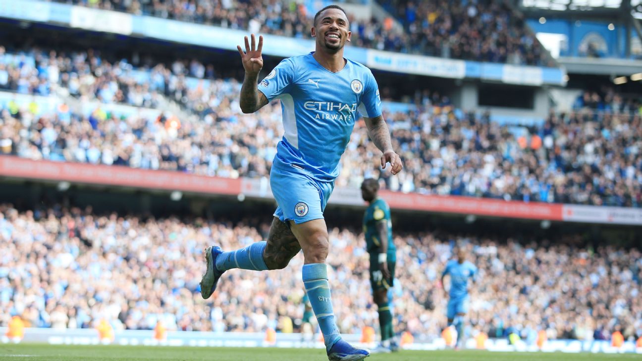 PSG faz oferta por Gabriel Jesus, mas Manchester City não deve negociar o  atacante, blog do lozetti