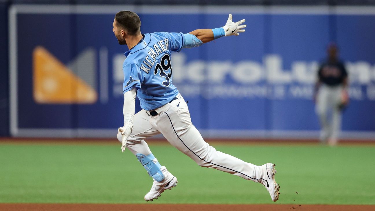 Rays lose combo no-hit bid in 10th, but Kevin Kiermaier comes up