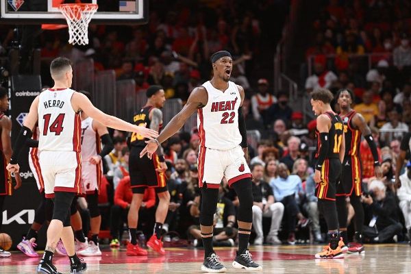 Heat get 'gnarly' to crash Hawks' party in Game 4