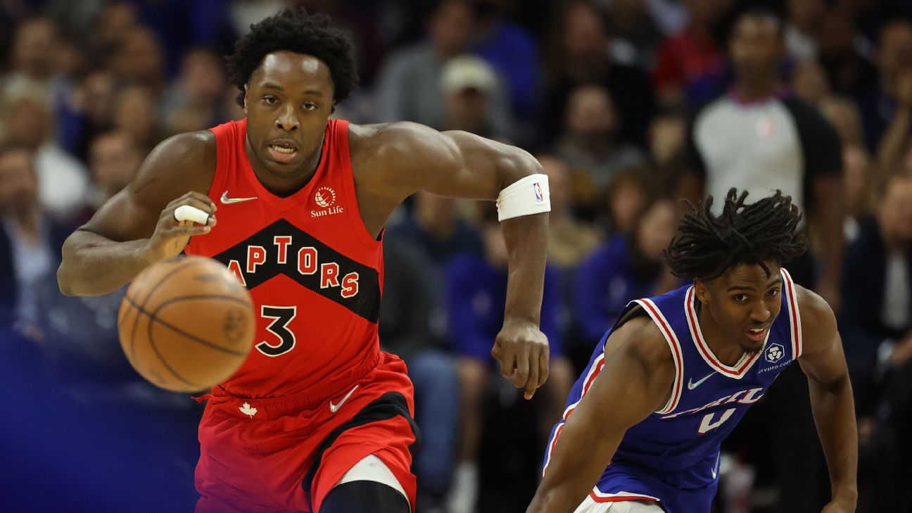 Sources: Knicks trading for Raptors' Anunoby