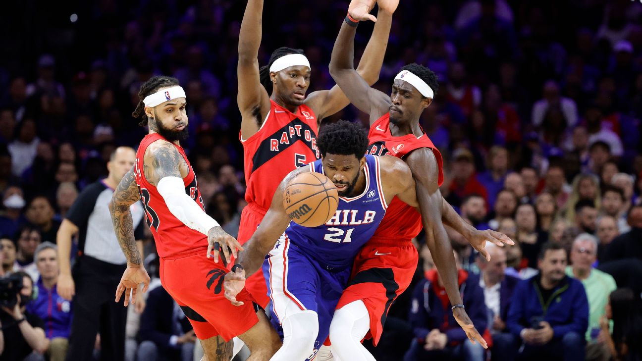 Joel Embiid says Philadelphia 76ers 'fine' after Game 5 loss to Toronto ...