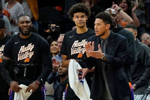 Sources: Suns' Booker progressing toward return