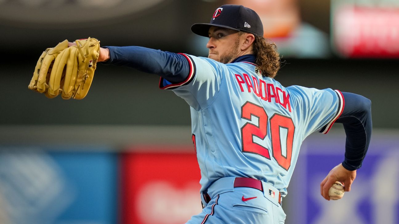 Twins activate righty Paddack after Tommy John