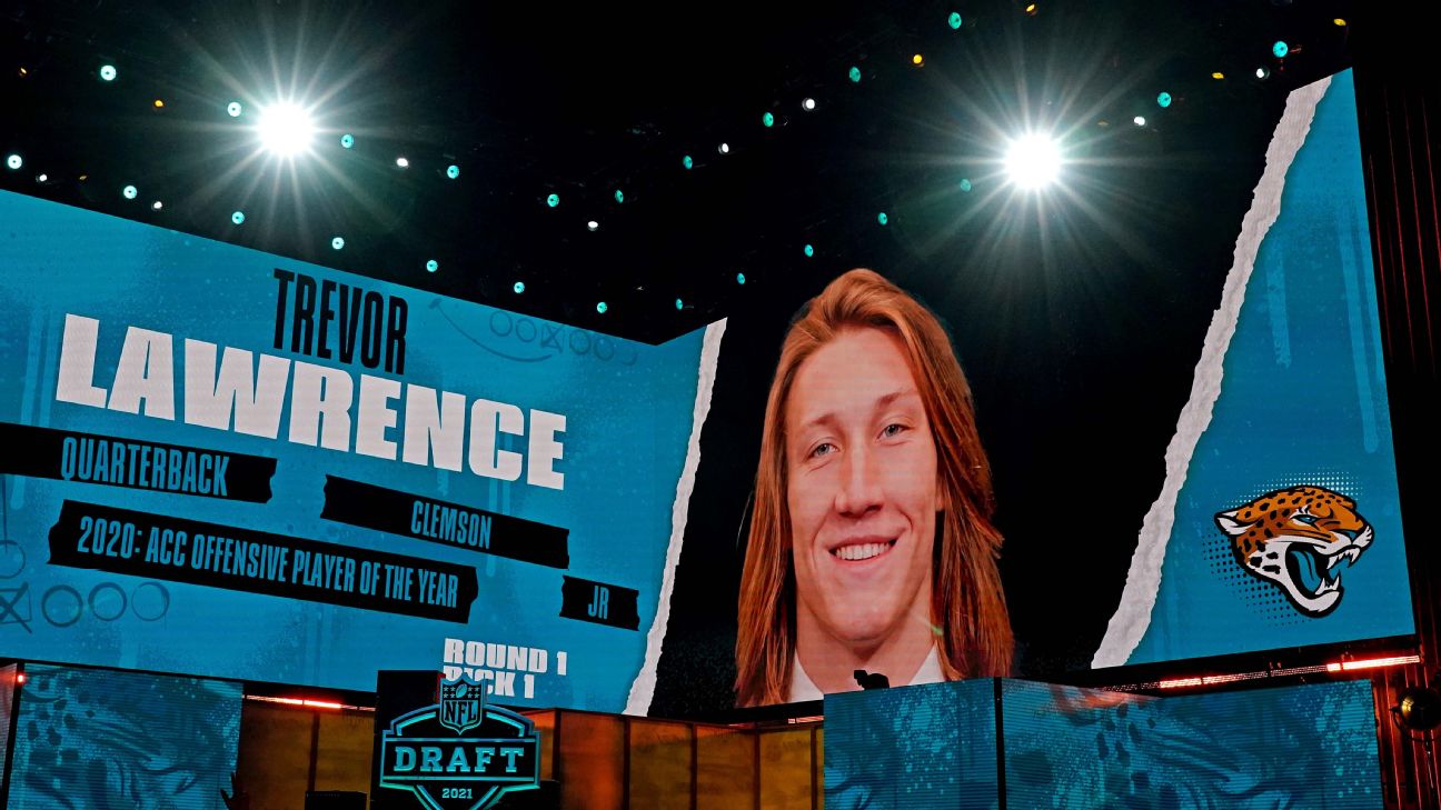 Trevor Lawrence Is The Consensus First Pick To Jags;