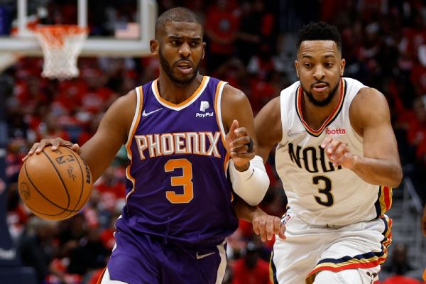 Paul perfect for Suns en route to closing out Pels