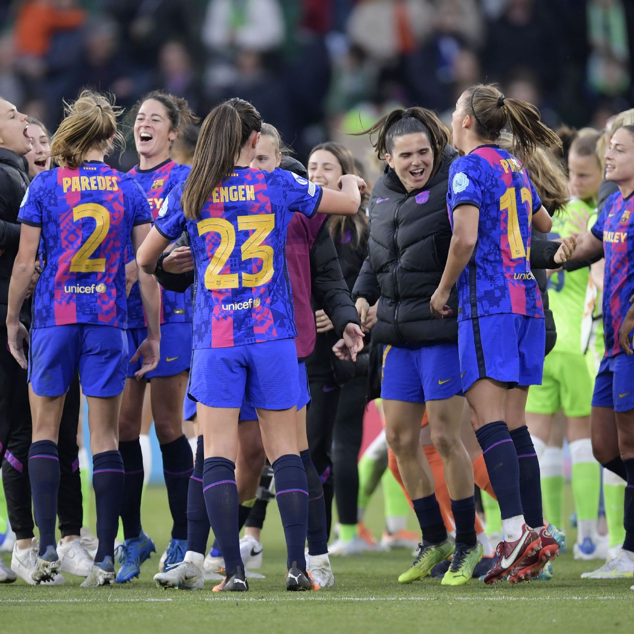 Barcelona and Wolfsburg meet in Women's Champions League final