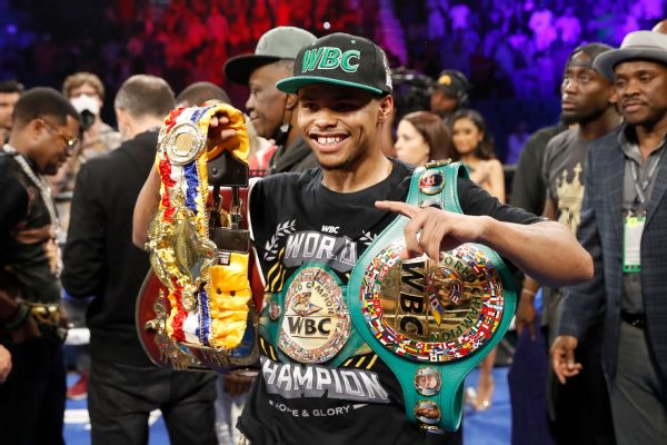 Sources: Stevenson to defend belts on Sept. 23