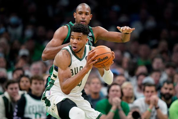 Giannis gets creative, quiets C's with triple-double