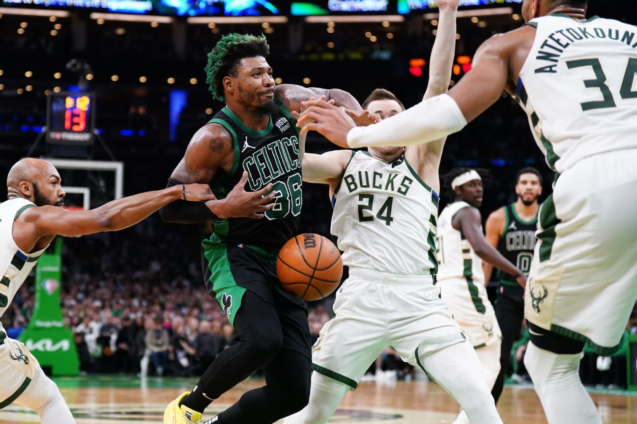 Celtics rule out Smart for Game 2 against Bucks
