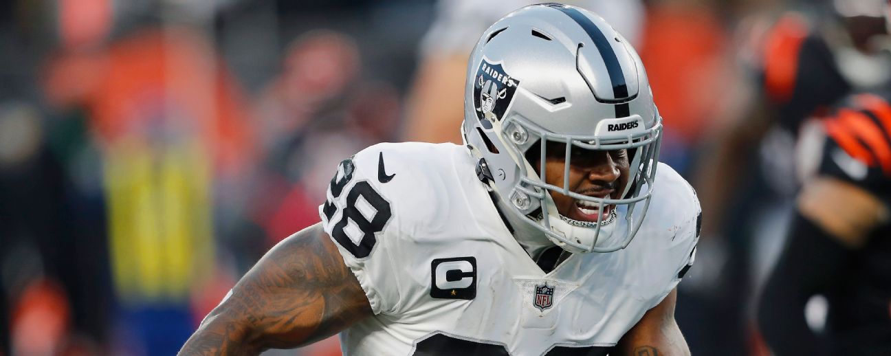 New Raiders RB1? Zamir White is embracing role in Josh Jacobs' absence -  ESPN - Las Vegas Raiders Blog- ESPN