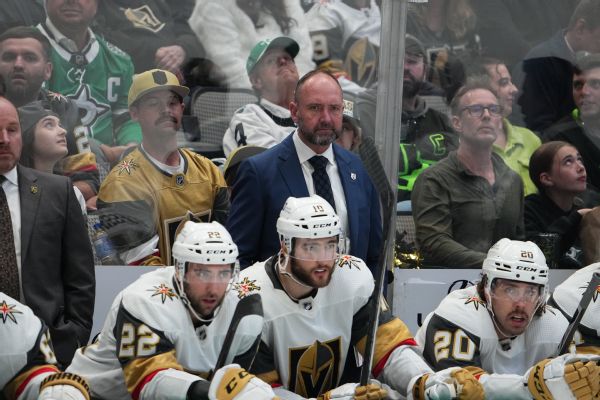 Knights' DeBoer: Playoff miss 'fuel' for return