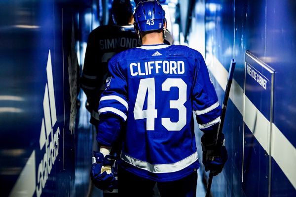 Leafs' Clifford suspended 1 game for illegal hit