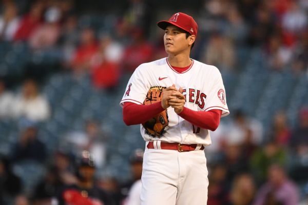 Ohtani back in Angels' lineup, set to pitch Thur.