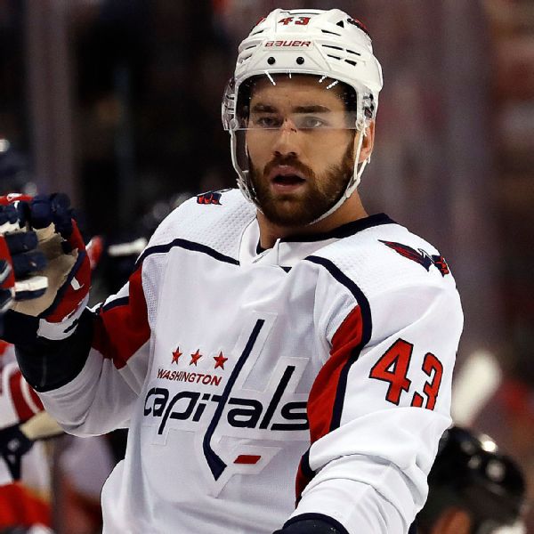 Capitals F Wilson leaves Game 1 win with injury