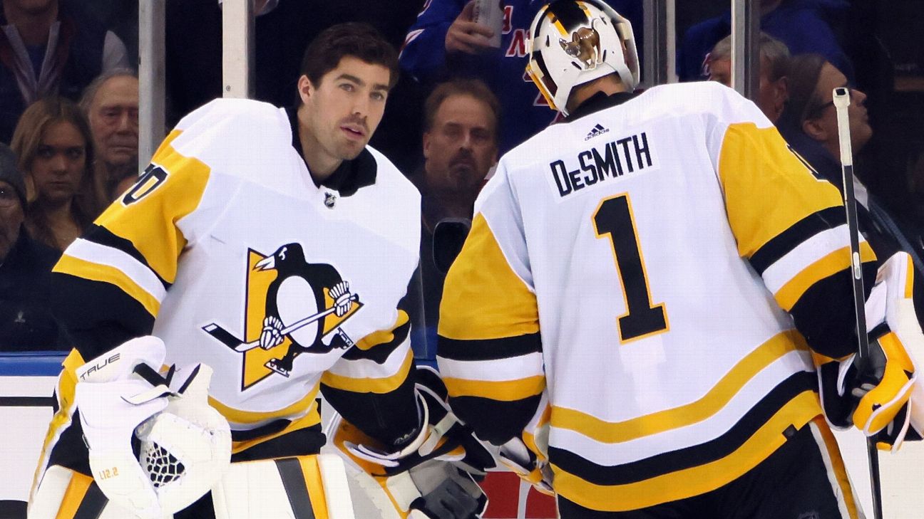 Penguins' Louis Domingue's cult-hero status goes up another level