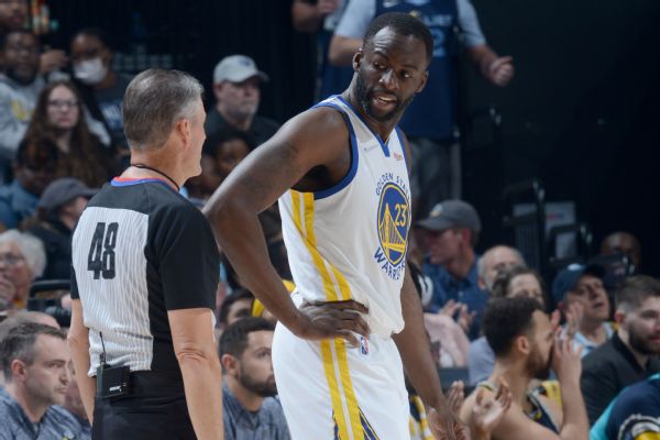 Draymond fined $25K for flipping off Grizz fans