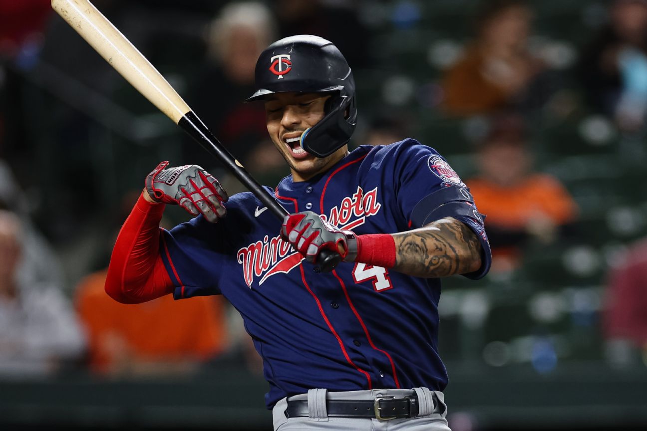 Twins' Correa hits IL with lingering finger injury