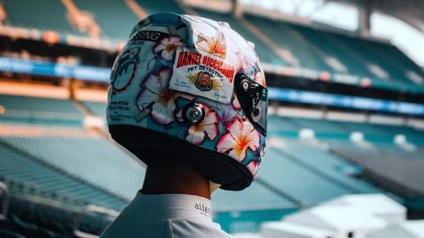 'Alrighty, then!': F1 driver is on the case with 'Ace Ventura' helmet