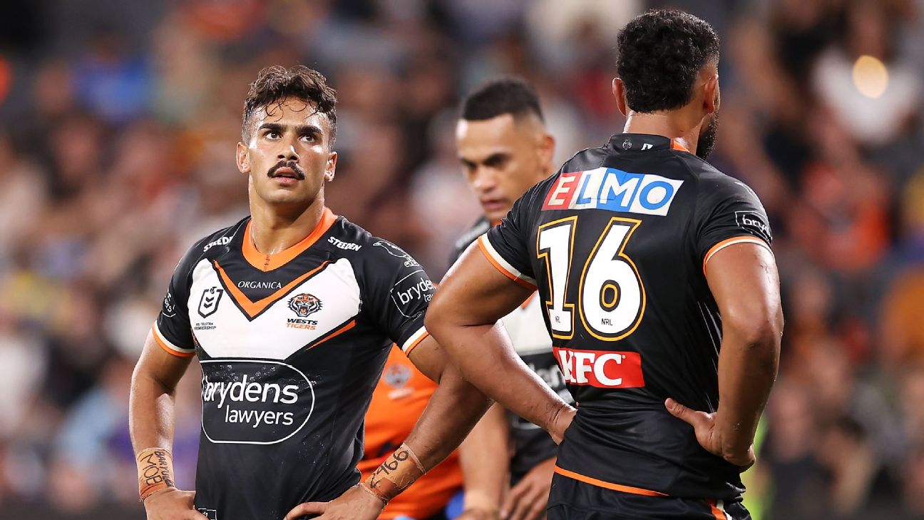 Wests Tigers announce club's leadership group for 2022