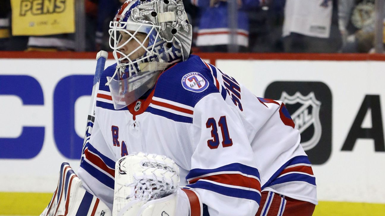 Rangers goalie situation still unknown after Game 1 NHL Qualifiers