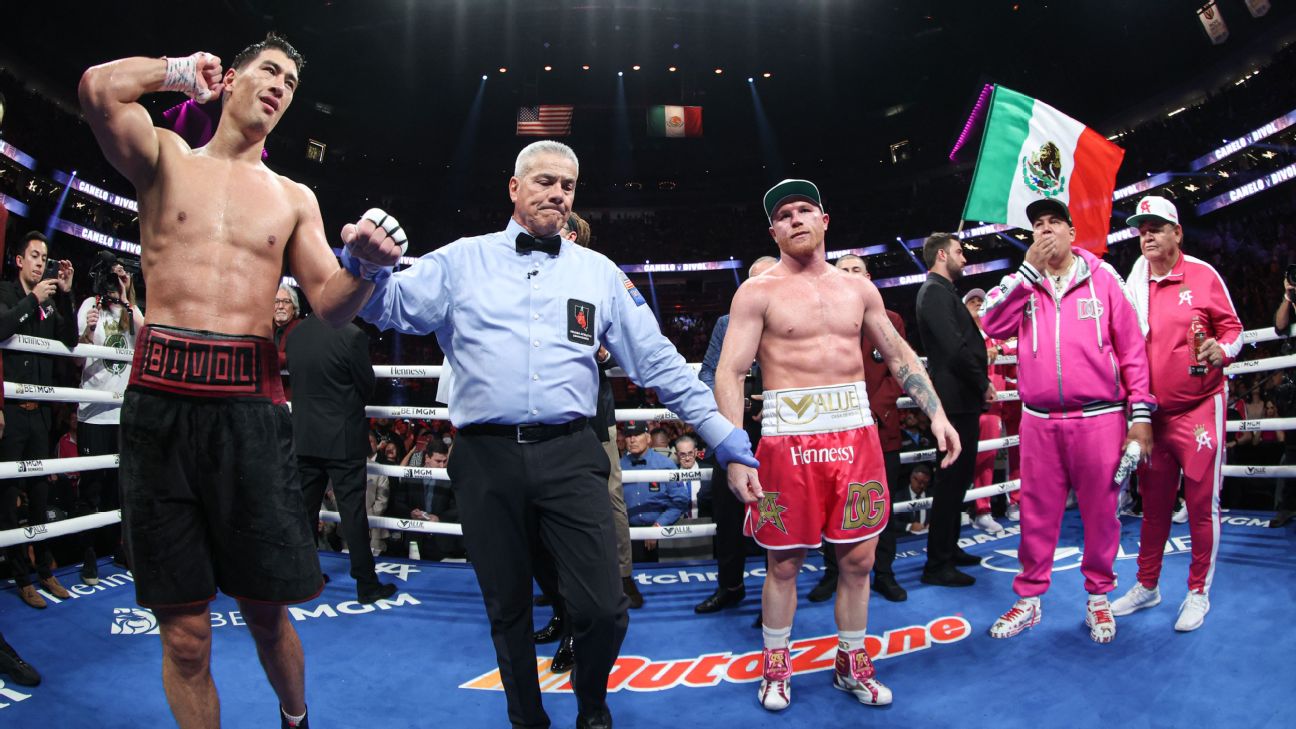 Boxing pound-for-pound rankings Canelo Alvarez drops after loss to Dmitry Bivol