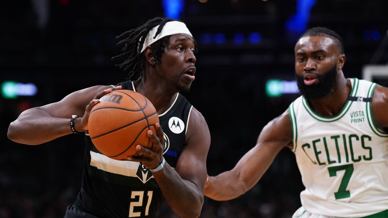 The Bucks’ Game 5 win over the Celtics was defined by 10 seconds of Jrue Holiday’s defensive heroics