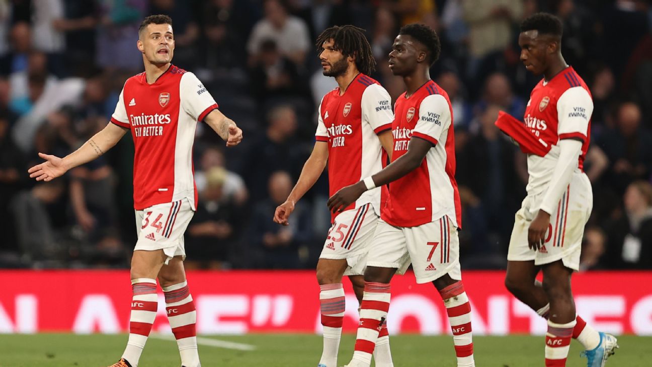 Arsenal’s leadership woes exposed by Tottenham, and could cost them a Champions League spot