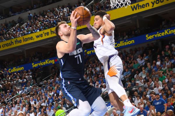 Fired-up Doncic, Mavs force Game 7 vs. Suns