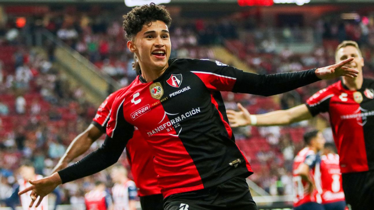 Quién es Jeremy Márquez, el joven canterano del Atlas que marcó doblete  frente a Chivas? - ESPN