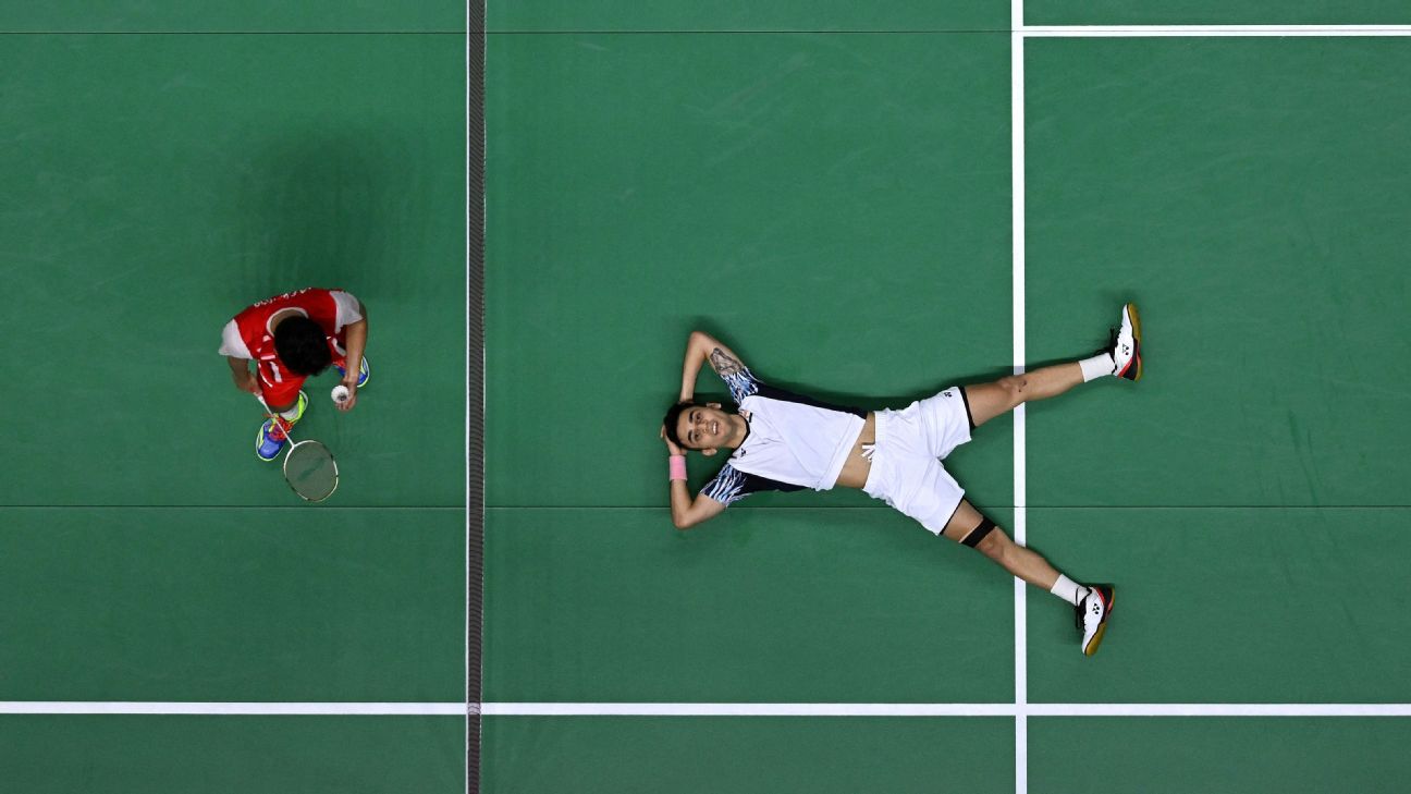 Moment of the Year Lakshya Sen defeats Anthony Ginting in the Thomas Cup final