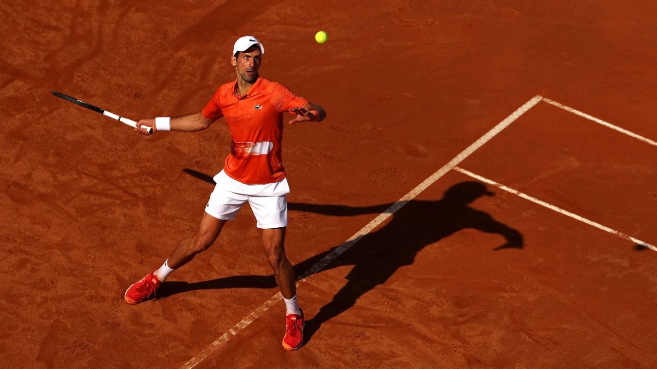 Djokovic bags 1,000th career win to reach Italian Open final