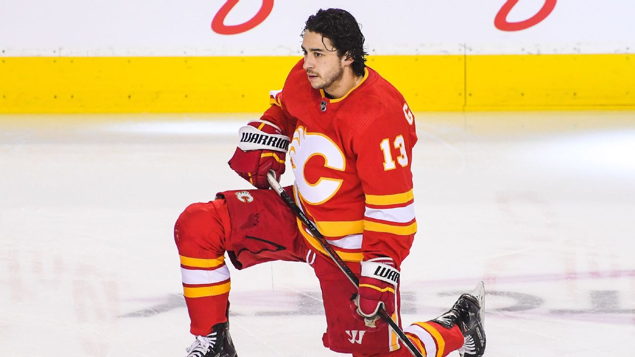 Gaudreau on leaving Calgary: 'It was best for us not to go back
