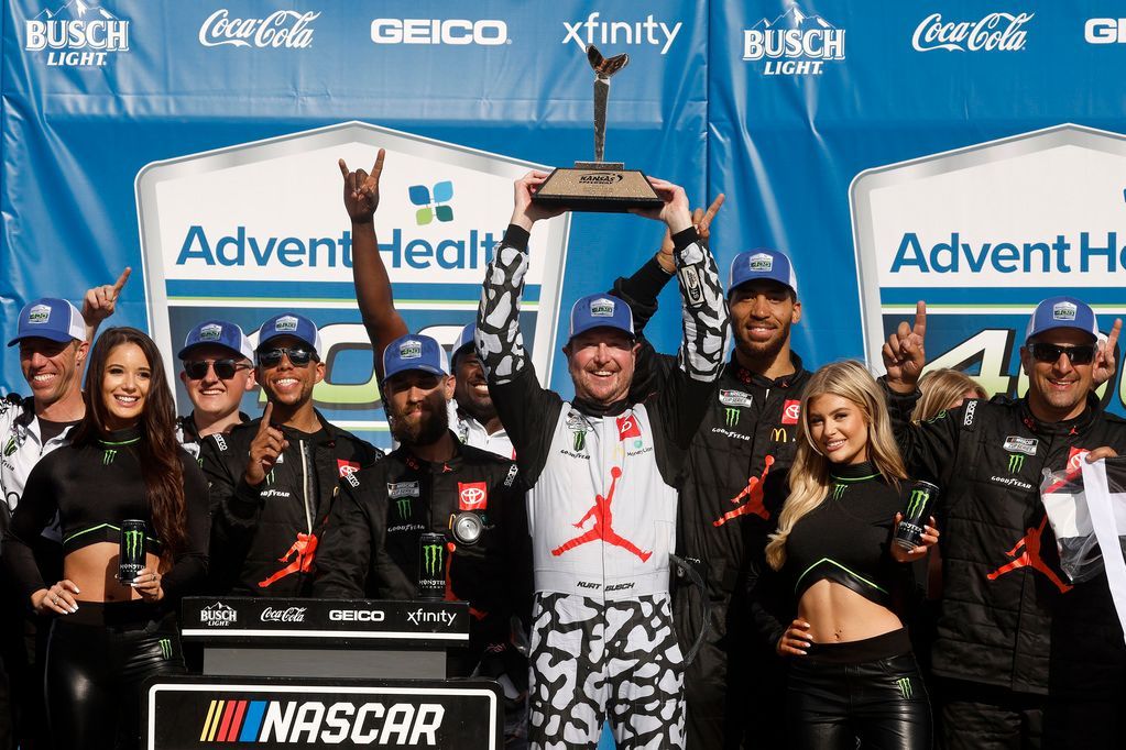 Kurt Busch takes Jordan Brand to 