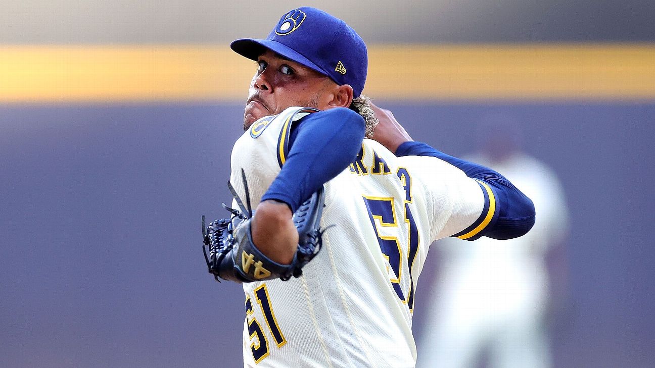 Freddy Peralta no longer just a fastball pitcher for the Brewers