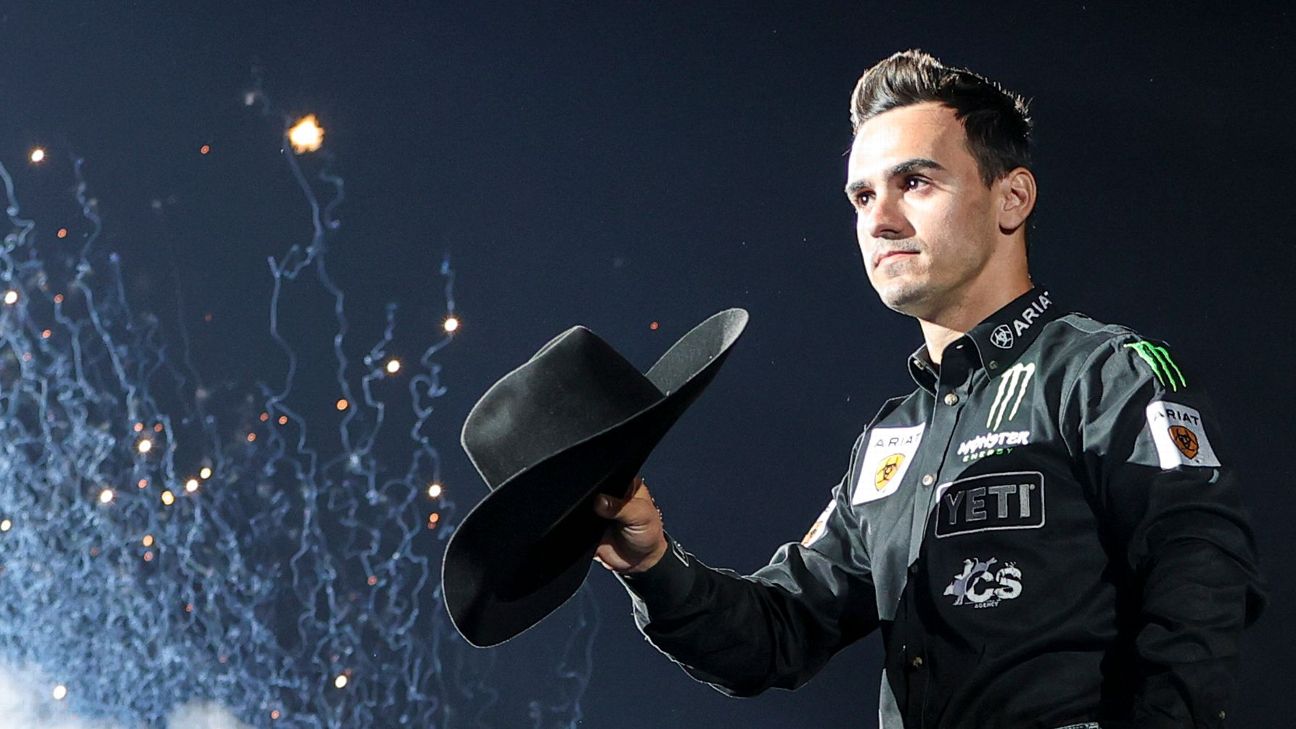 José Vitor Leme faz maior nota da história e conquista bicampeonato mundial  — A Professional Bull Riders