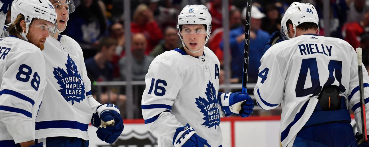 Maple Leafs' Mitchell Marner sits out for first time this year - ESPN