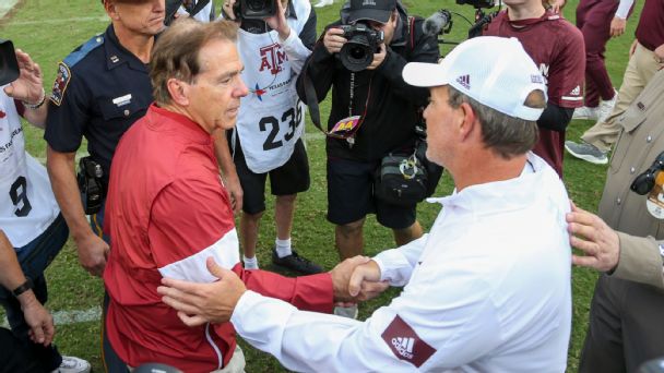 'He's trying to ring the alarm': Coaches break down Saban-Fisher fireworks
