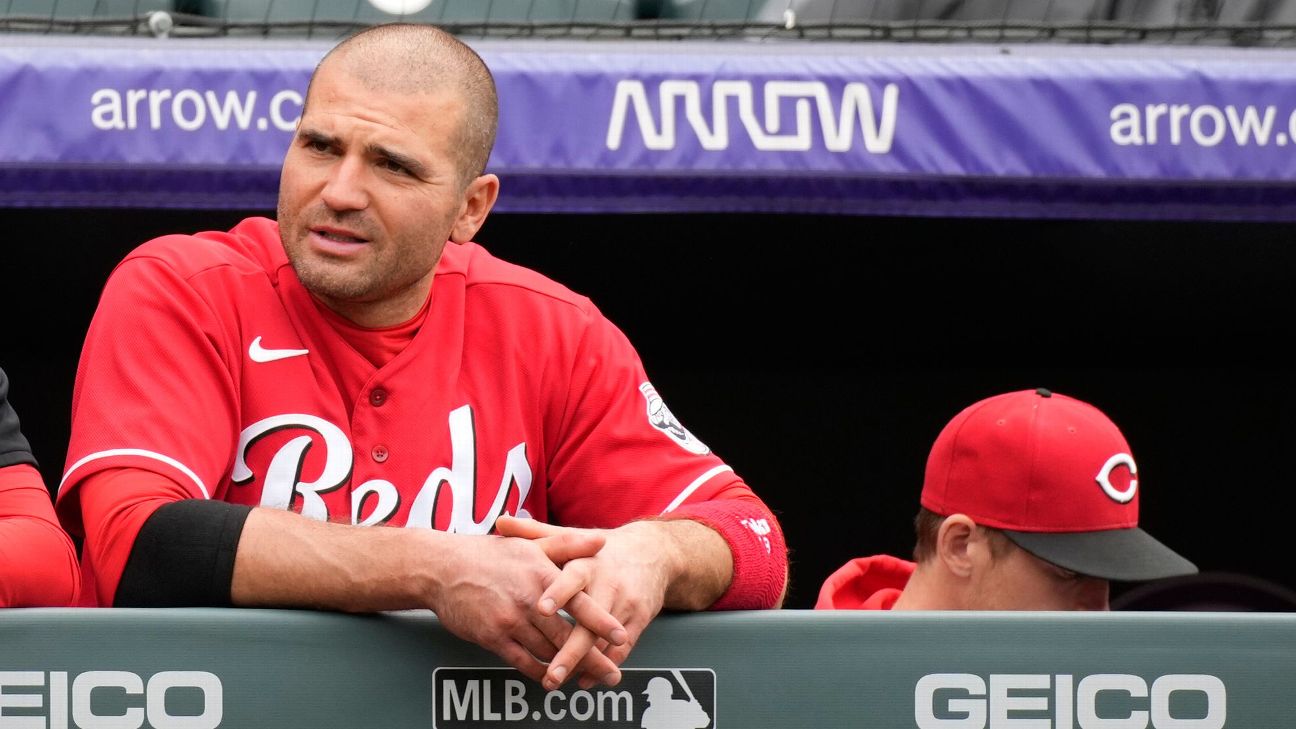 Who Joey Votto might catch on all-time leaderboards this season - Red  Reporter