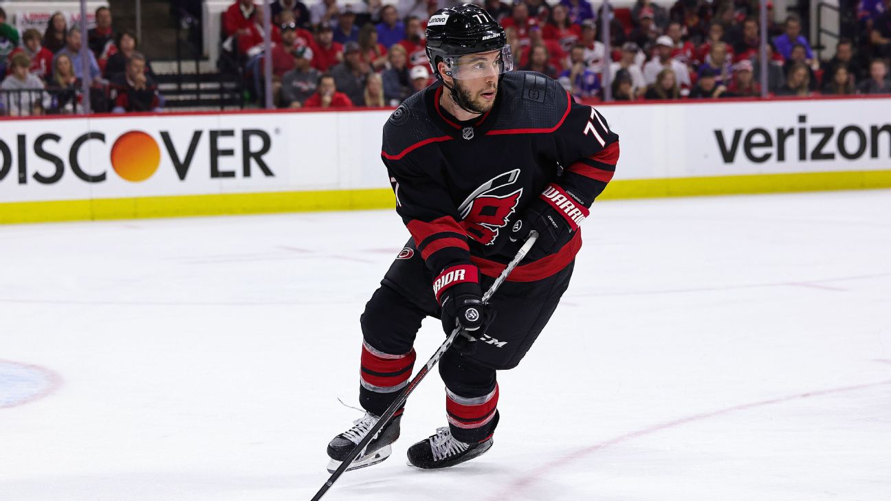 Carolina Hurricanes send defenseman Tony DeAngelo to Philadelphia