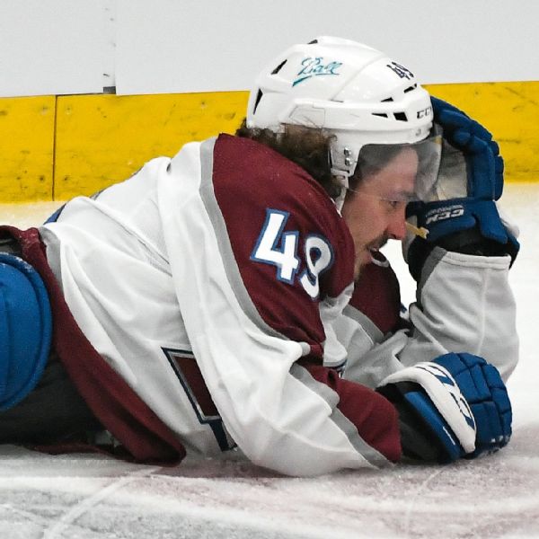 Avalanche D Girard (sternum) out for postseason