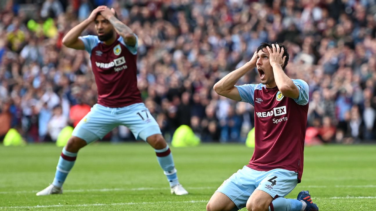 Burnley still searching for its first EPL point at home after 2-1 defeat to  West Ham