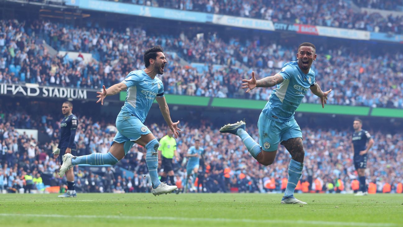 Manchester City crowned 2021/22 Premier League champions