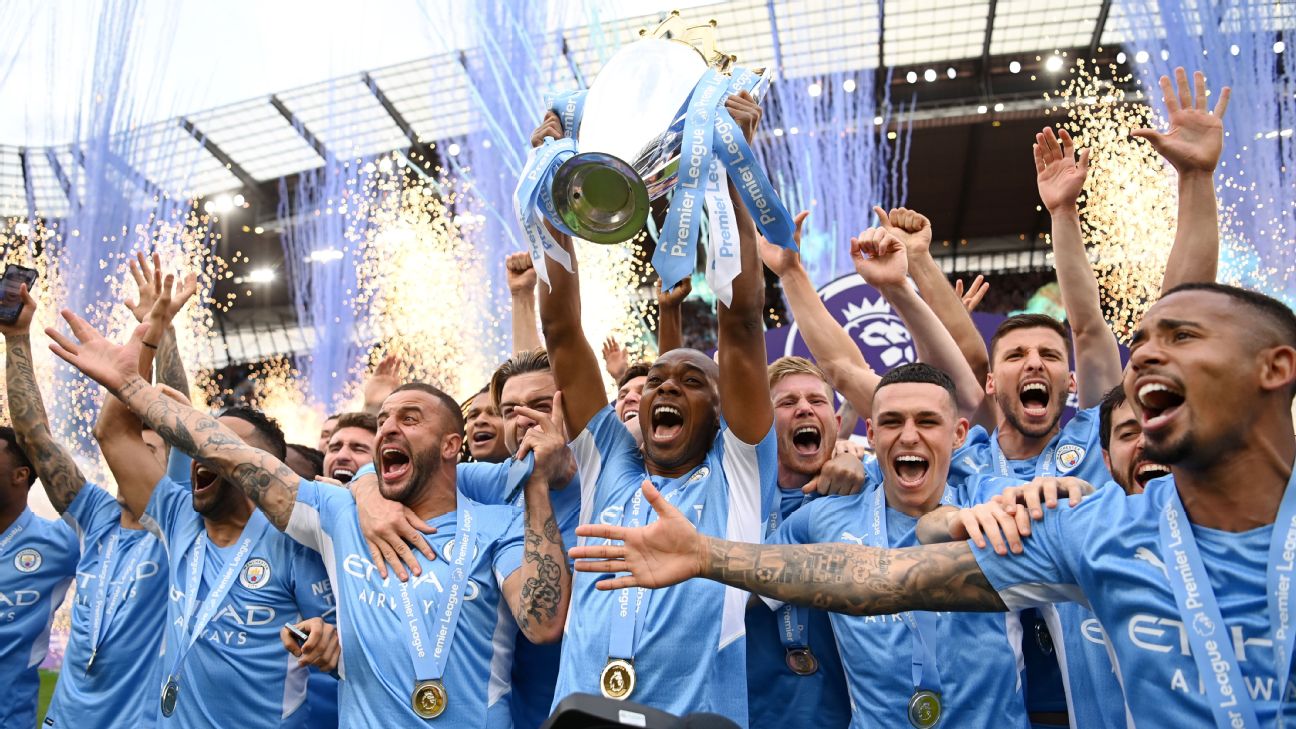 Man City win Premier League after dramatic end to thrilling title race