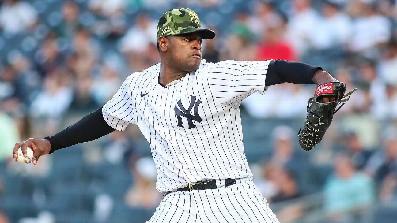 New York Yankees video: Luis Severino crushes gender reveal pitch