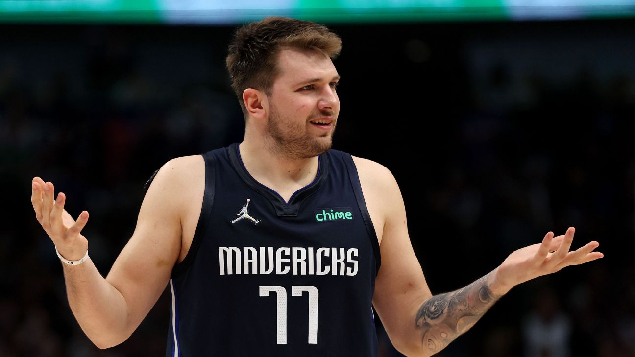 Mavericks' Luka Doncic ranked third-best player in NBA by ESPN